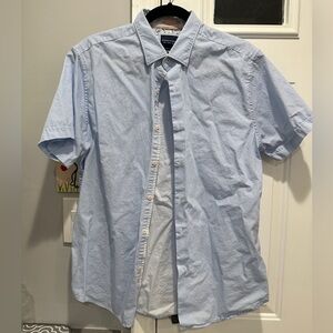 Denim & Flower mens short sleeve button up